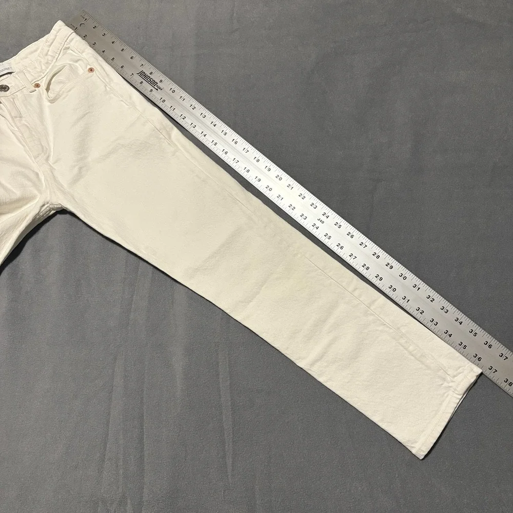 White Jeans Girls‎ Size 2 Skinny Ankle Zara Pants Denim Stretch NEW
